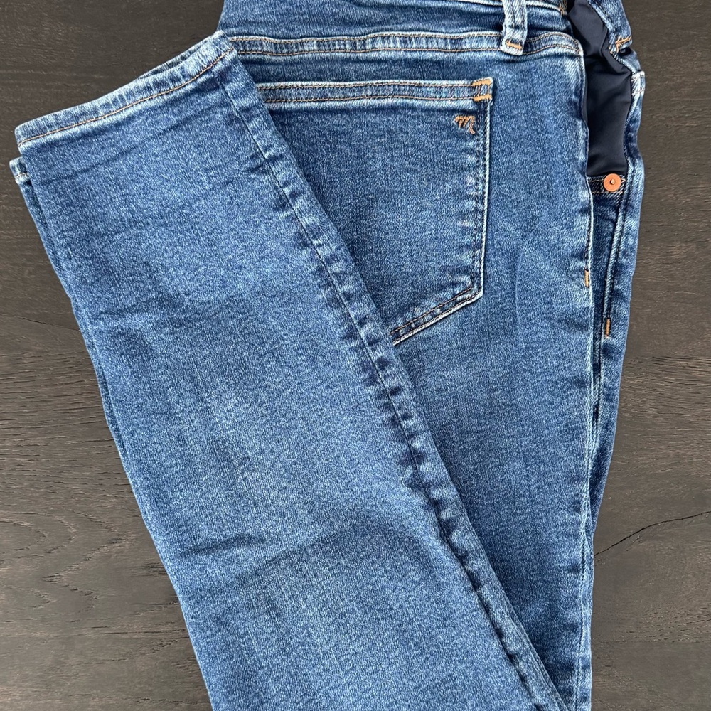 Classic Maternity Blue Denim Jeans